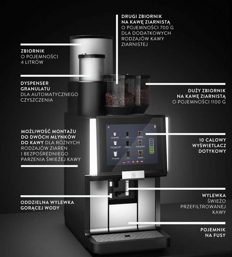 WMF 1500F funkcjonalności